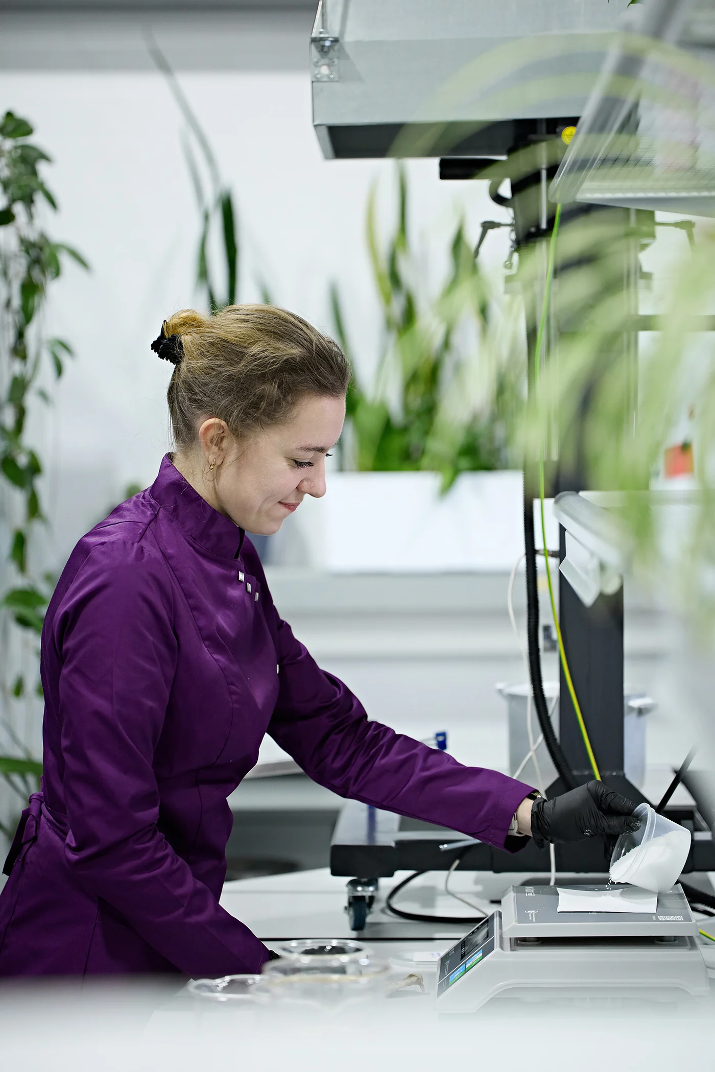 Работа с испытательным прибором