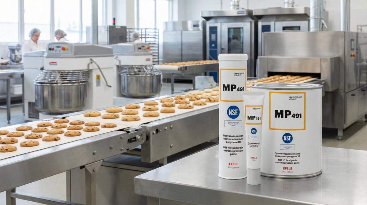 Паста EFELE MP-491 помогает производителям кондитерской продукции