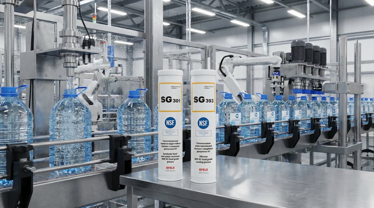 Пластичные смазки EFELE SG-301 и EFELE SG-393 помогут добывать артезианскую воду