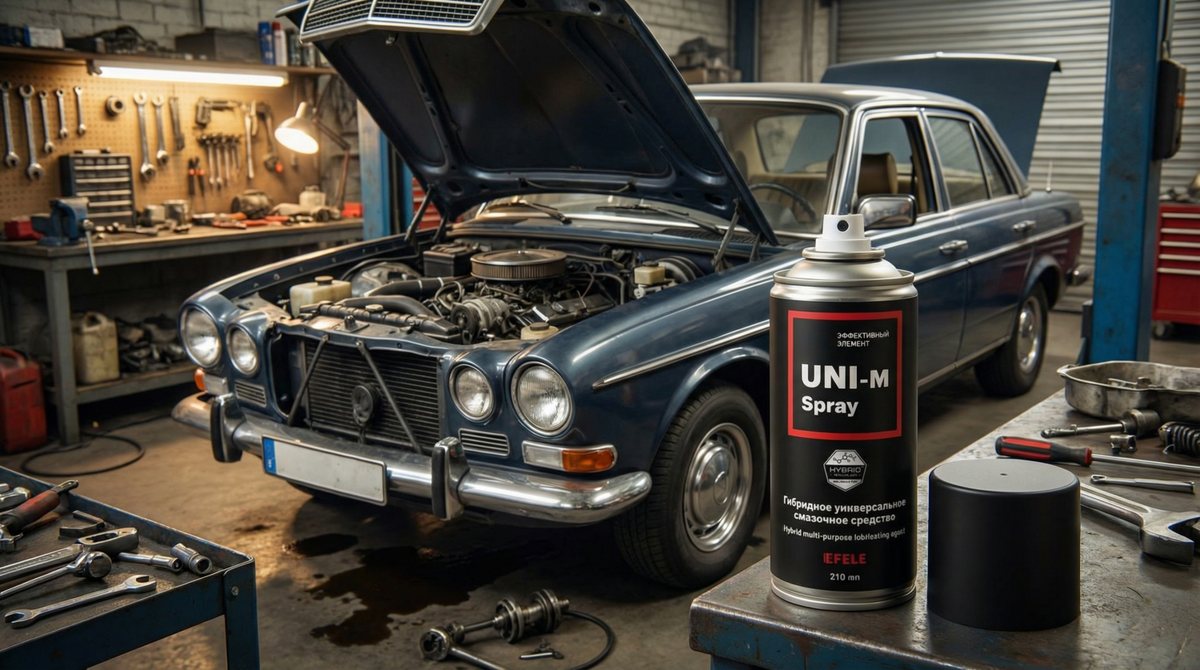 Снижены цены на универсальное смазочное средства EFELE UNI-M Spray